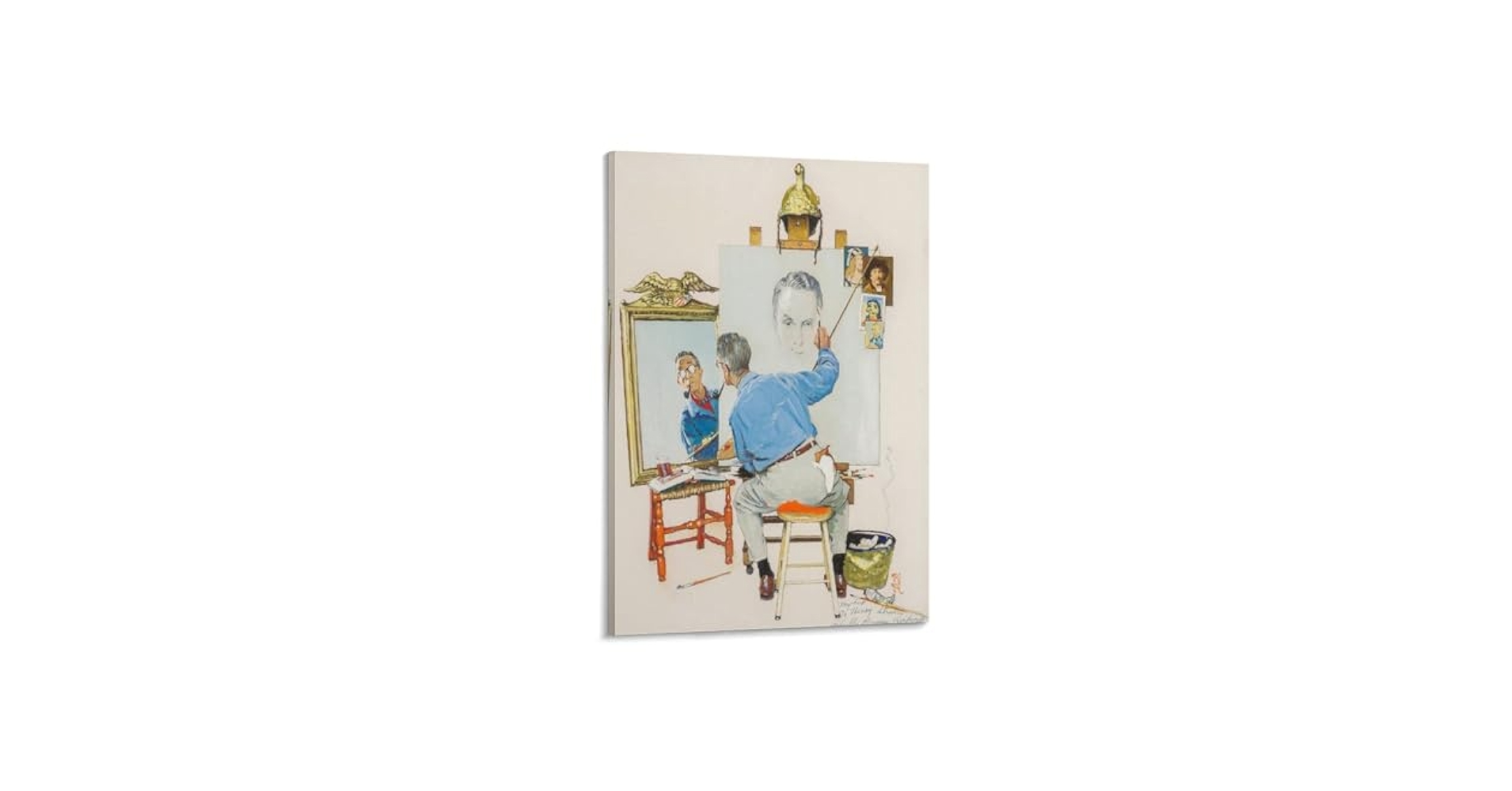 Amazon.co.jp: Norman Rockwell ノーマンロックウェル絵画